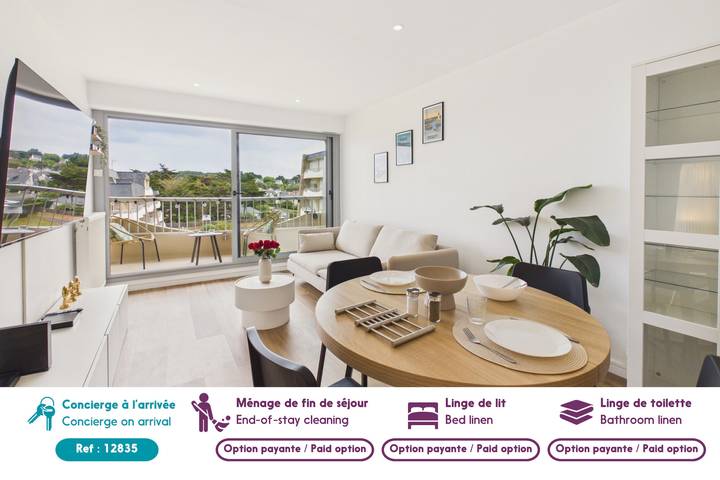 Gîte pour 2 personnes, avec balcon dans Plage Caroual - 3