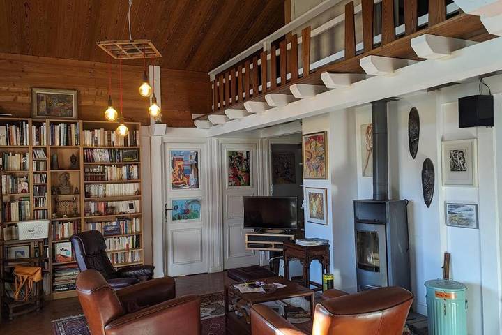 Gîte pour 5 personnes, avec jardin ainsi que terrasse et vue, animaux acceptés à Mens - 3