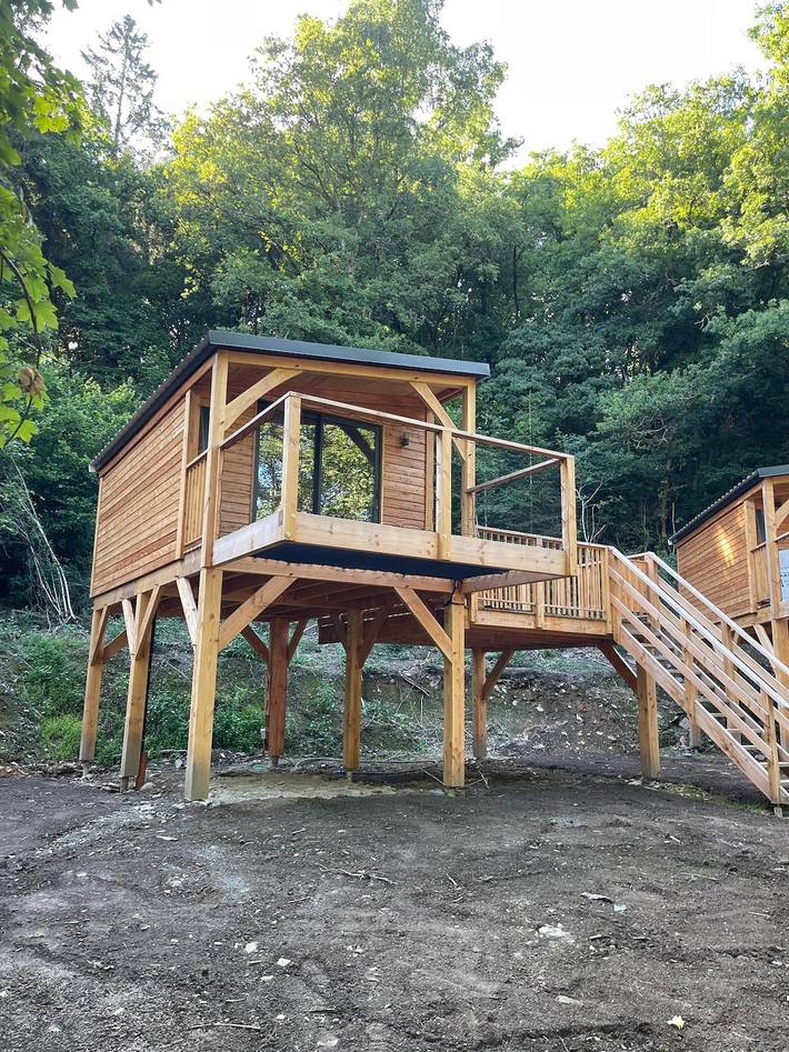 Ferienhaus für 2 Personen, mit Terrasse und Balkon/Terrasse - 1
