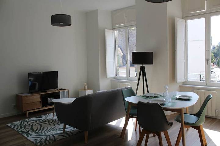 Large Apartment T2 4 Stars - Hyper downtown Quimper in Quimper, Quimper region