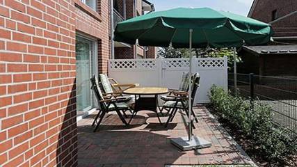 Ferienhaus für 4 Personen, mit Terrasse, mit Haustier auf Borkum