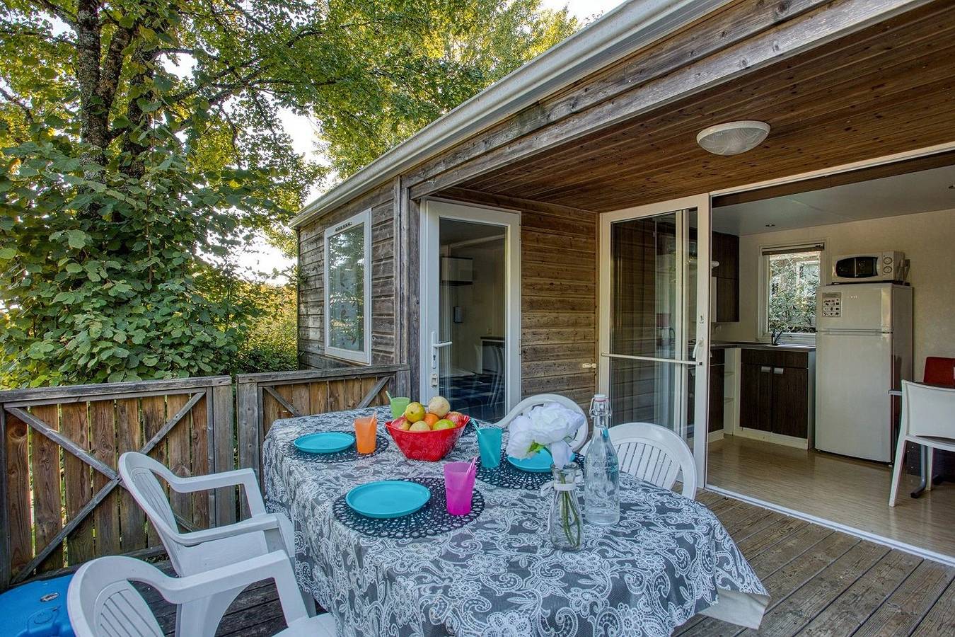 Zecamping 3 étoiles piscine chauffée mobil-home 28m2 in Les Eyzies, Périgord Noir