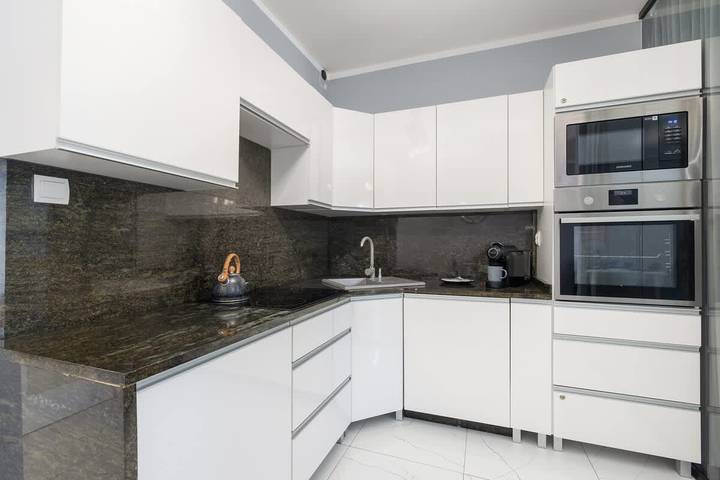 Ganze Wohnung, Stylish Apartment with Balcony | Parking | Close to the Beach in Kolberg, Baltic Sea Pomerania