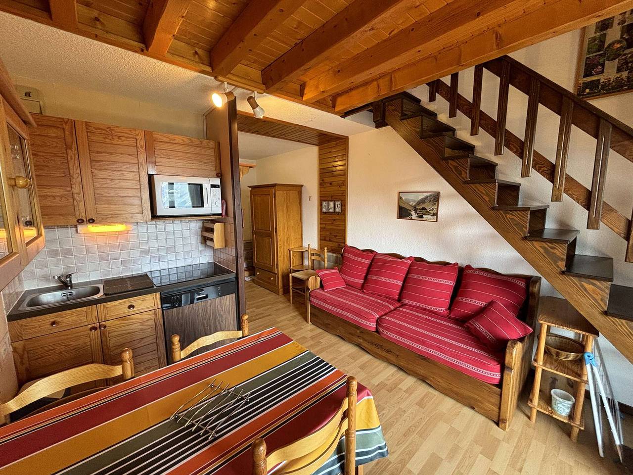 Ganze Wohnung, Geräumige Wohnung mit Mezzanine 400m von den Pisten - Auris en Oisans in Auris, Nationalpark Écrins