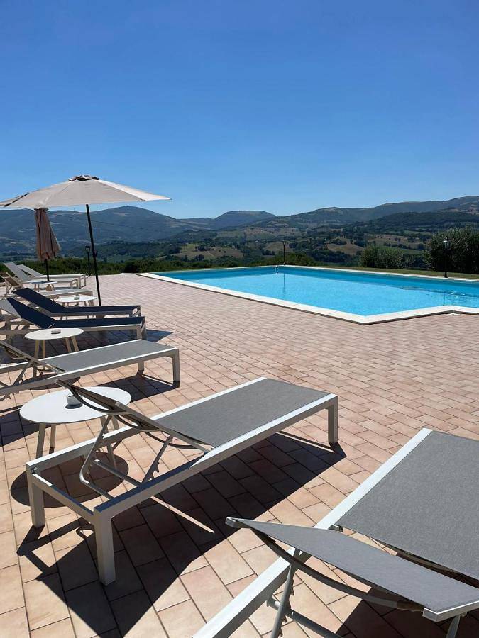 Rustico per 6 persone, con panorama e piscina nonché giardino - 1