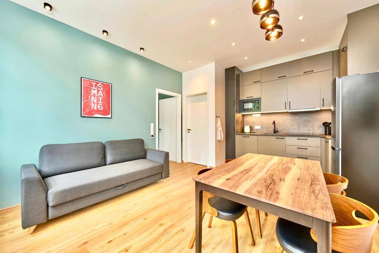 Appartement entier, Cozee - Moderne Design-Apartments I Parkplatz I Ideal für München & Flughafen Muc in Ismaning, Haute-Bavière