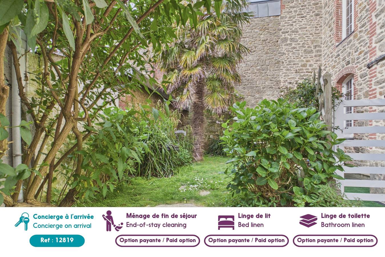 Apartamento entero, Apartamento para 2 a 400 m de la playa in Dinard, Región de Saint-Malo