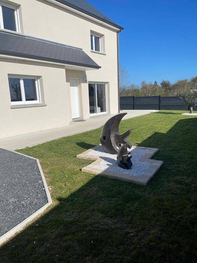 Location de vacances pour 12 personnes, avec vue et jardin, adapté aux familles à Longues-sur-Mer - 3