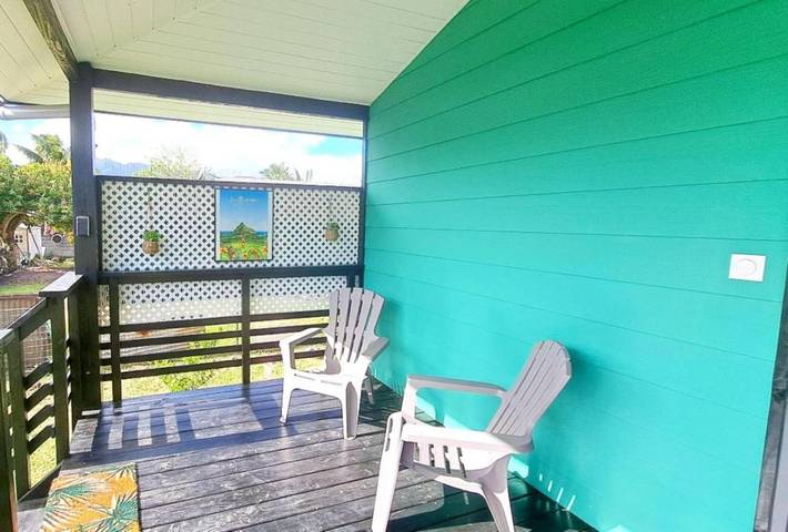 Location de vacances pour 4 personnes, avec jardin et terrasse dans Papara - 4