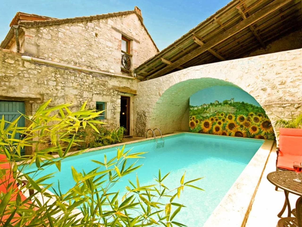 Maison de luxe avec vue sublime et piscine privé in Roquecor, Tarn-et-Garonne