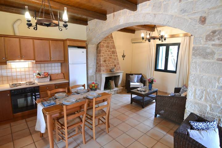 Villa für 4 Personen, mit Garten und Balkon sowie Ausblick auf Kreta - 3