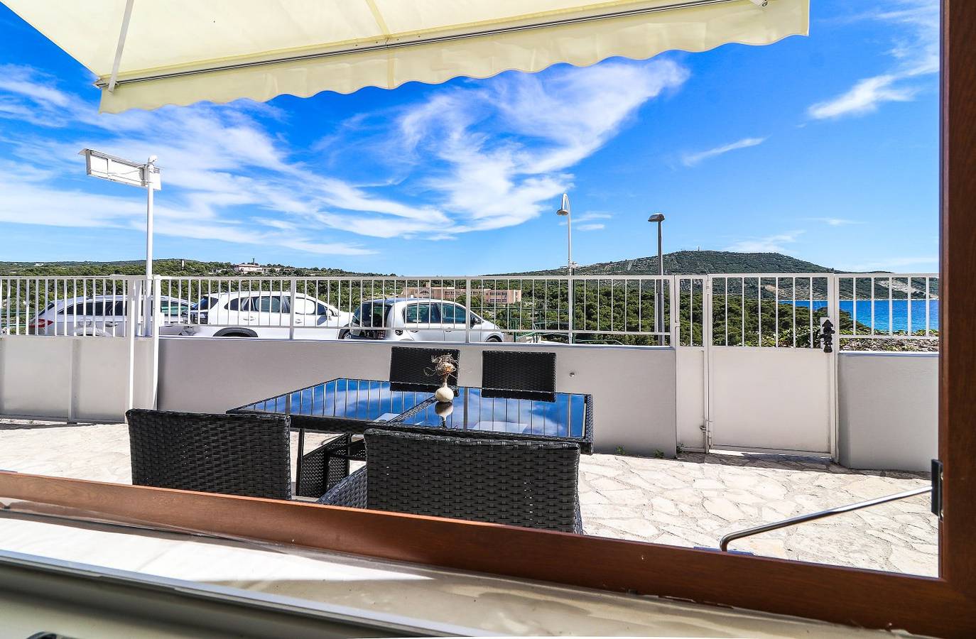 Ganze Wohnung, Ferienwohnung in Primošten mit Meerblick, Terrasse, Klimaanlage, W-Lan (5155-1) in Primošten, Šibenik-Knin
