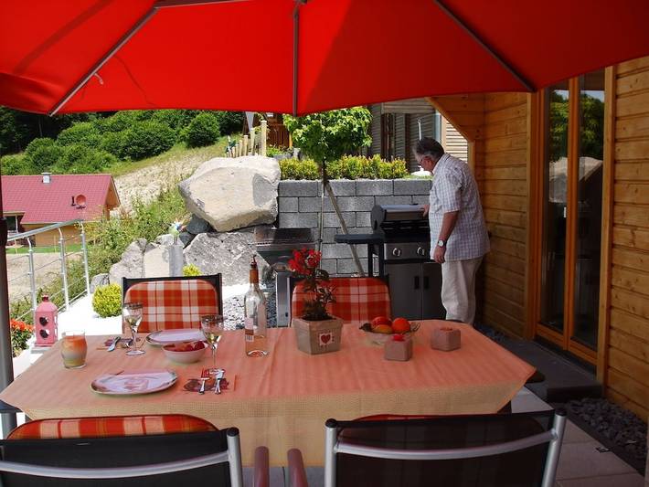 Ferienhaus für 4 Personen, mit Whirlpool und Terrasse sowie Sauna und Seeblick in Rieden (Eifel) - 3