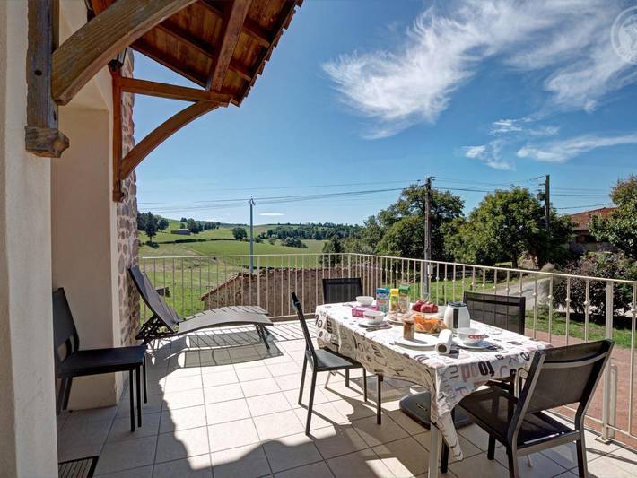 Gîte pour 14 personnes, avec jardin et balcon dans la Loire - 4