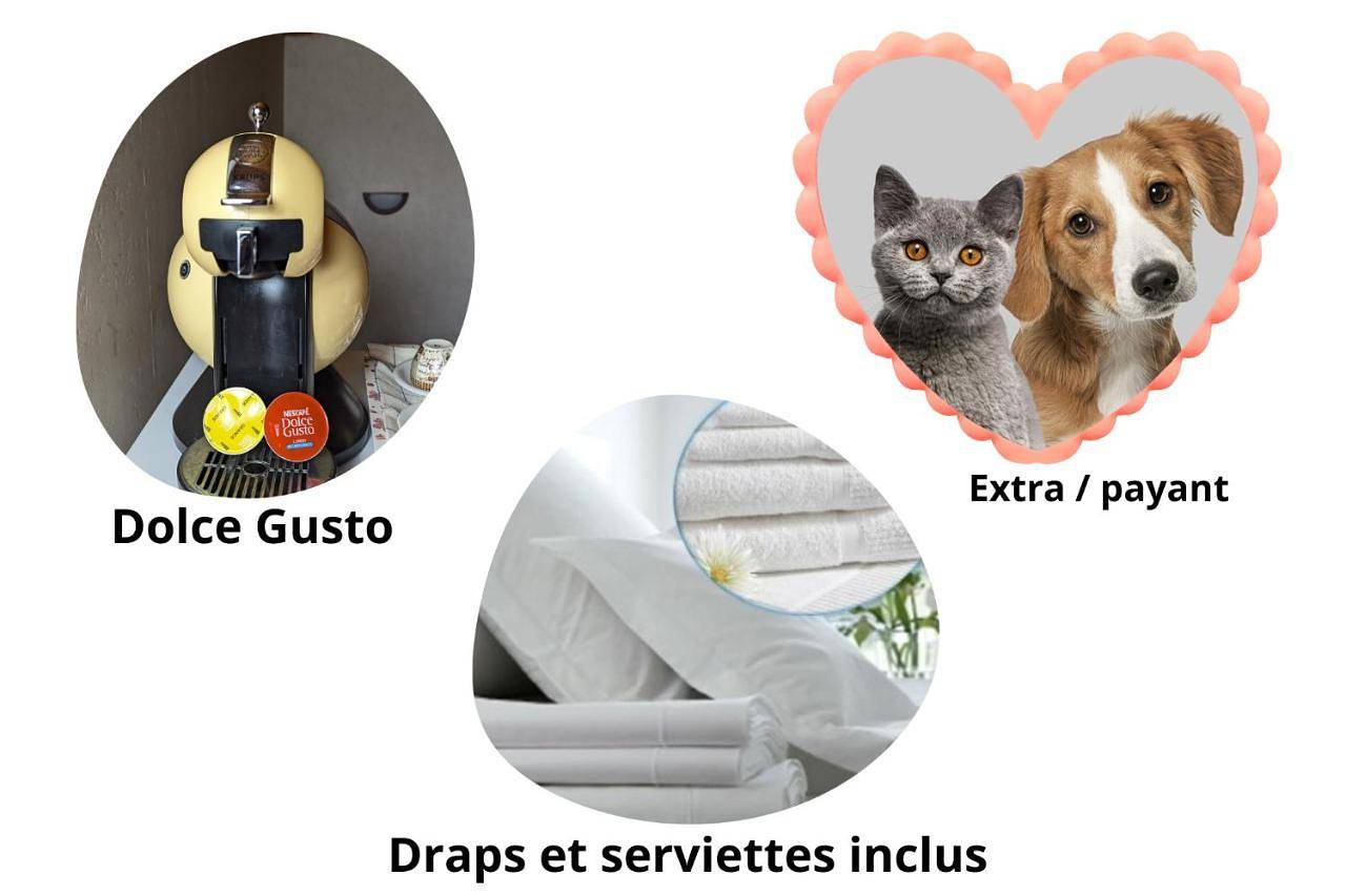 Appartement de vacances entier, Standard Triple Room in Buxerolles, Vienne (France)
