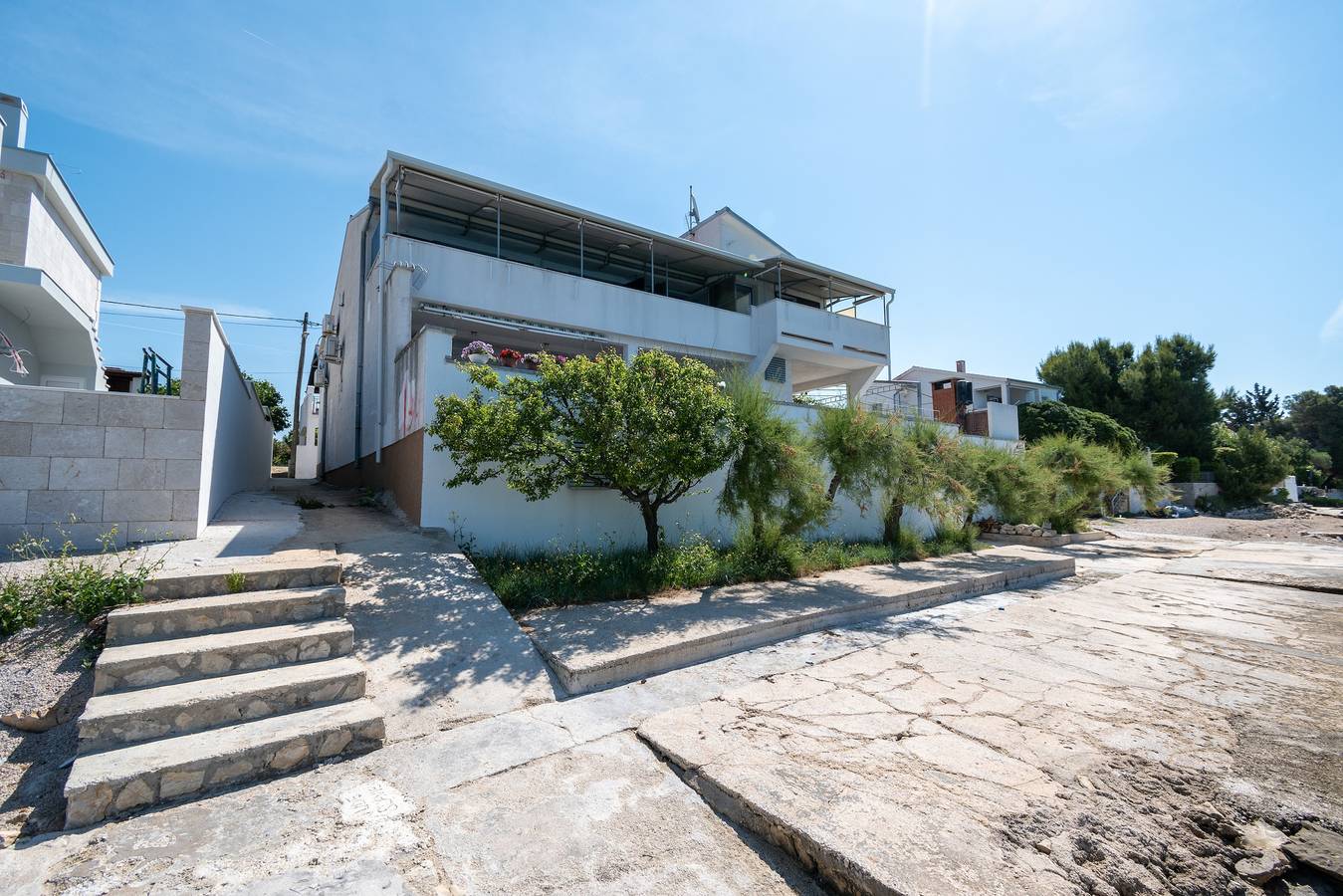 Ganze Wohnung, 1-Zimmer-Ferienwohnung am Strand Bibinje, Zadar A-22508-d in Bibinje, Zadar