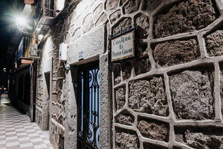 Casa rural para 9 personas, con piscina además de vistas y jardín en Navahermosa - 4