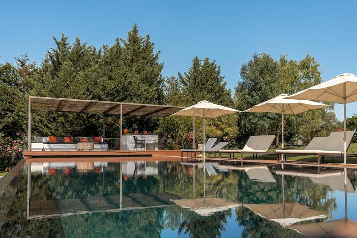 Casa de férias para 2 pessoas, com jardim e piscina e ainda vista em Moura