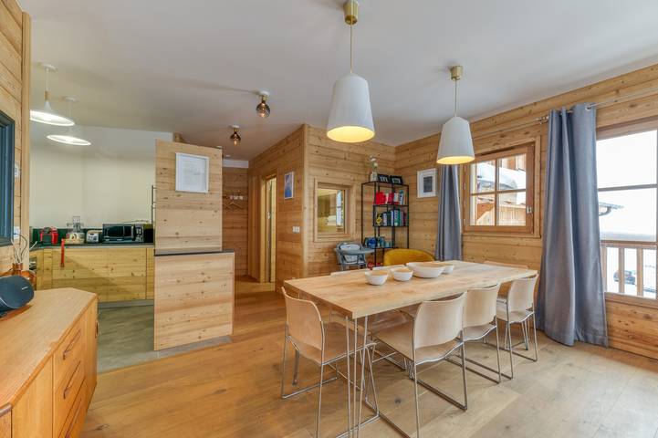 Gîte pour 7 personnes, avec balcon à Villard-Reculas - 4