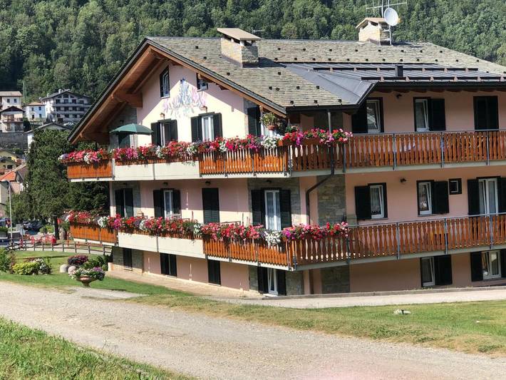 Appartamento per 4 persone, con giardino e panorama ad Aprica