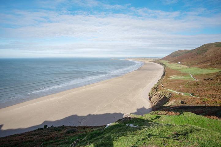 Apartamento entero, Apartamento de vacaciones para 2 personas con vistas al mar in Región de Swansea