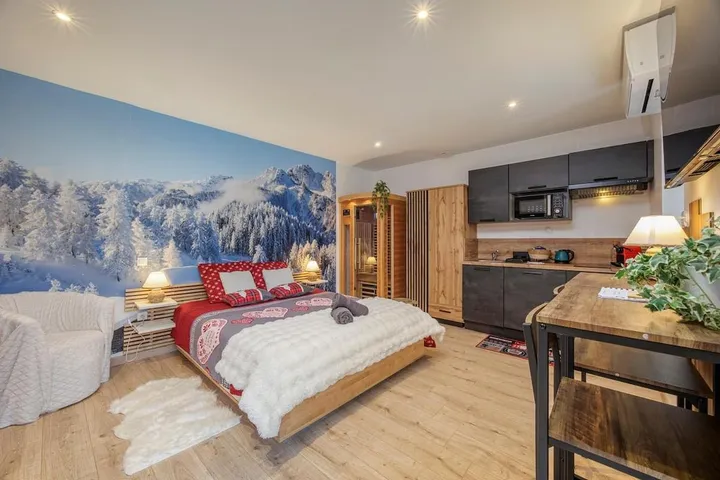 Apartamento de vacaciones para 2 personas, con jacuzzi y terraza además de sauna y jardín - 1