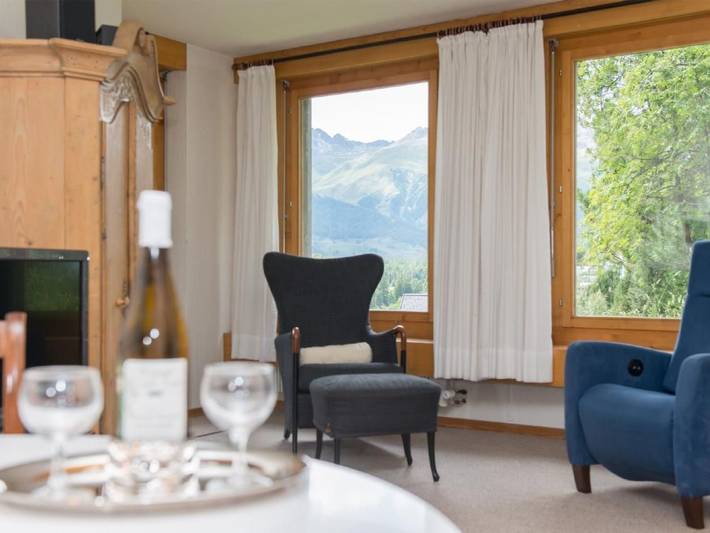 Ganze Wohnung, Chesa Engiadina in Pontresina, Sankt Moritz