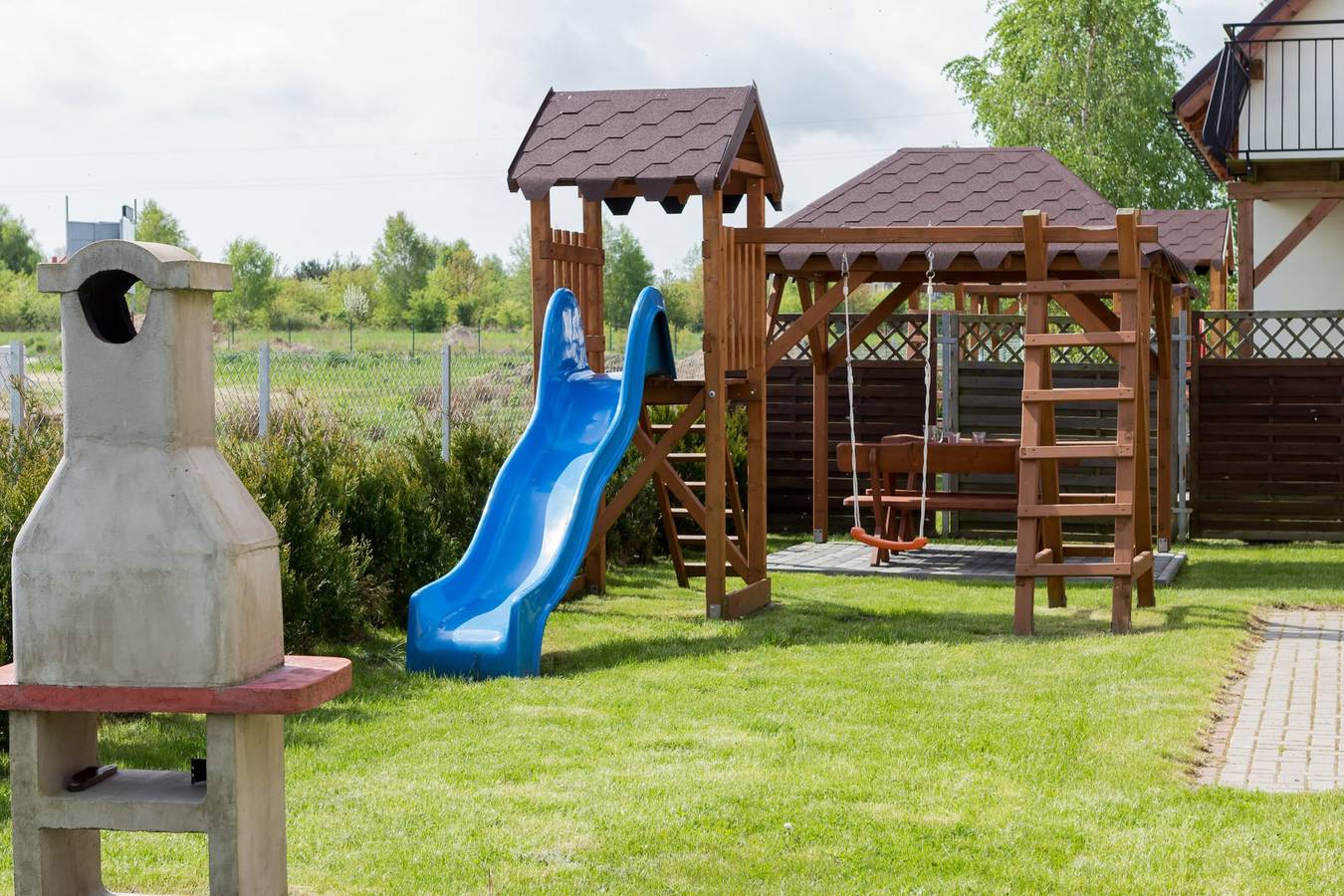 Ferienhaus für 17 Personen mit Garten in Wollin