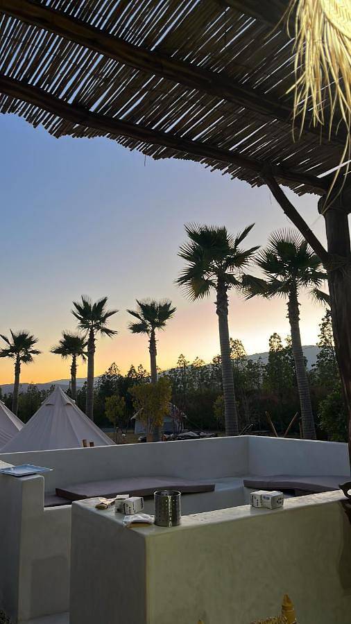 Gîte pour 15 personnes, avec jardin ainsi que vue et piscine à Ourika (roman)