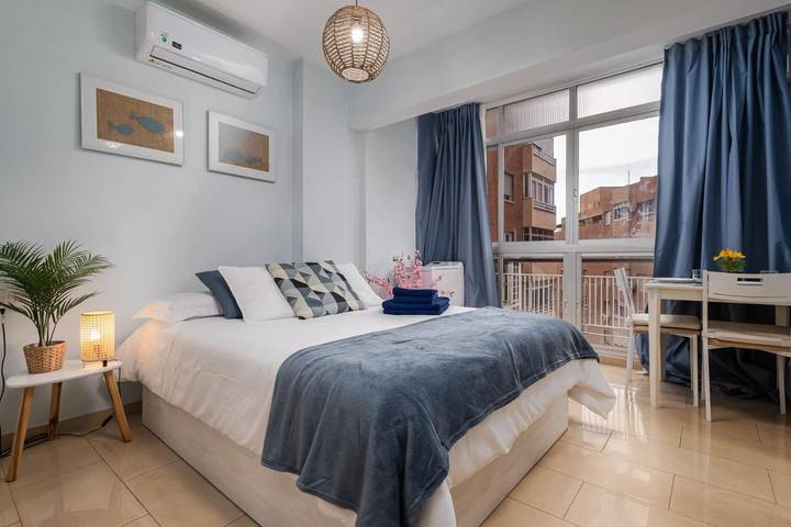 Apartamento de vacaciones para 2 personas, con vistas en Málaga