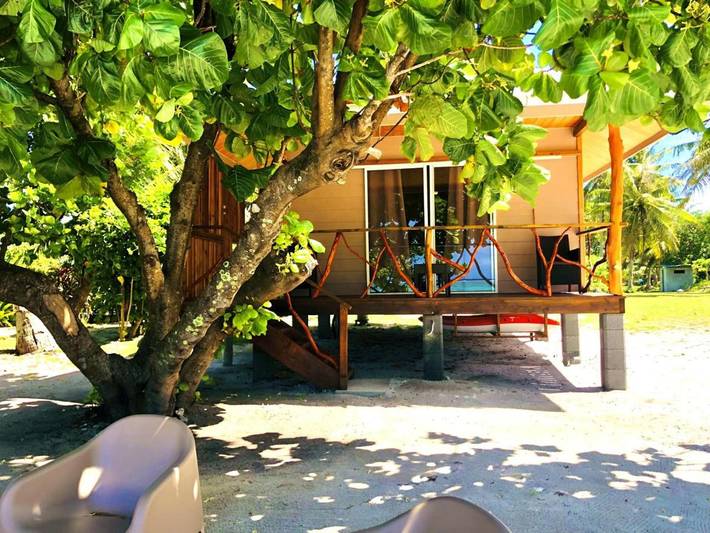 Gîte pour 4 personnes, avec jardin ainsi que vue et terrasse dans Maupiti - 3