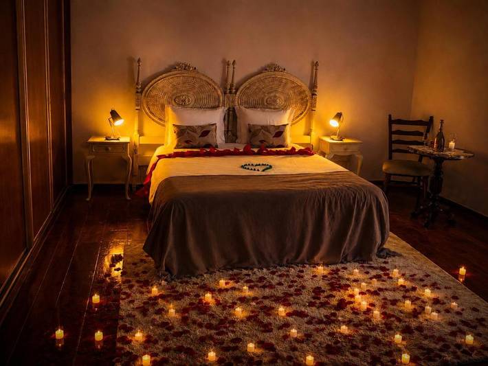 Gîte pour 4 personnes, avec jacuzzi et balcon dans Aguda