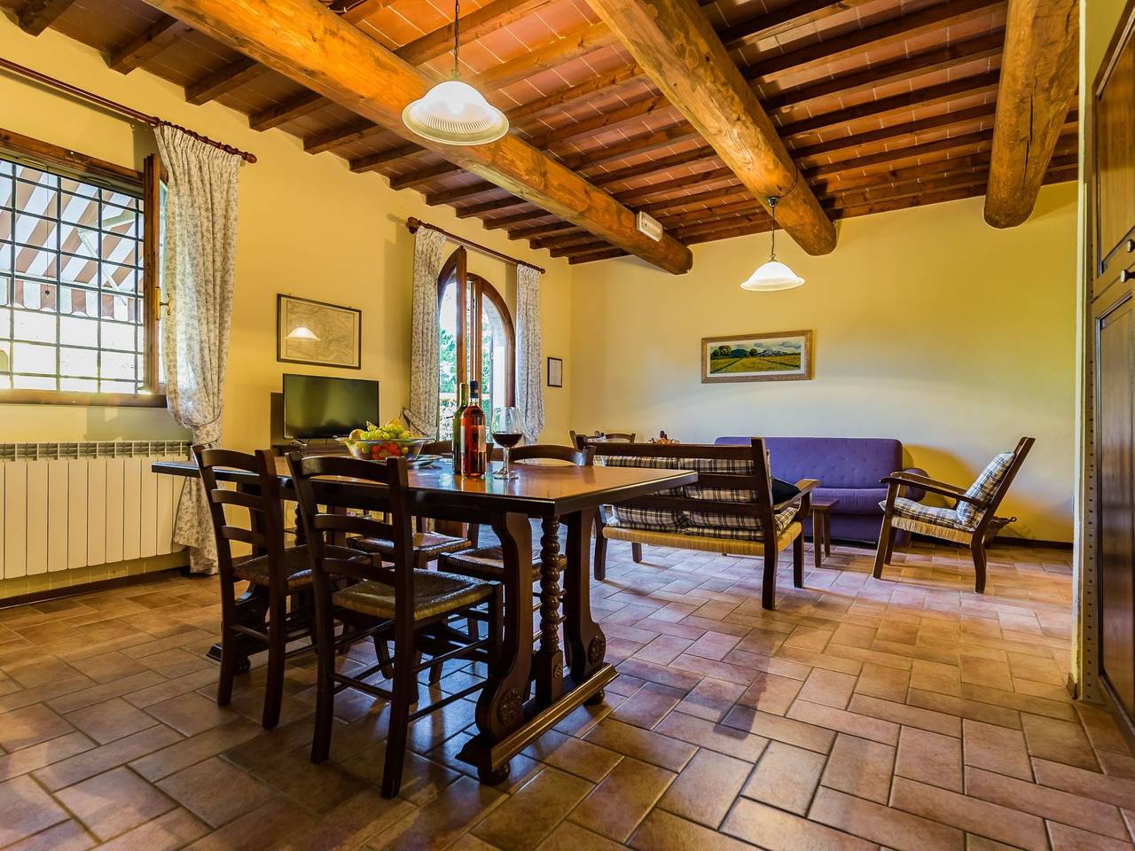 Ganze Wohnung, Anwesen mit Terrasse in Montespertoli, Chianti