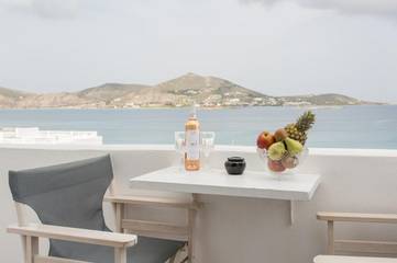 Maison d’hôte pour 2 personnes, avec vue et balcon, animaux acceptés dans Náoussa