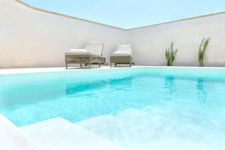 Appartamento per 4 persone, con Terrazza e Giardino nonché Piscina a Minervino di Lecce