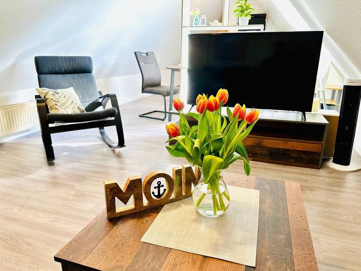 Ferienwohnung für 3 Personen, mit Garten in Bensersiel
