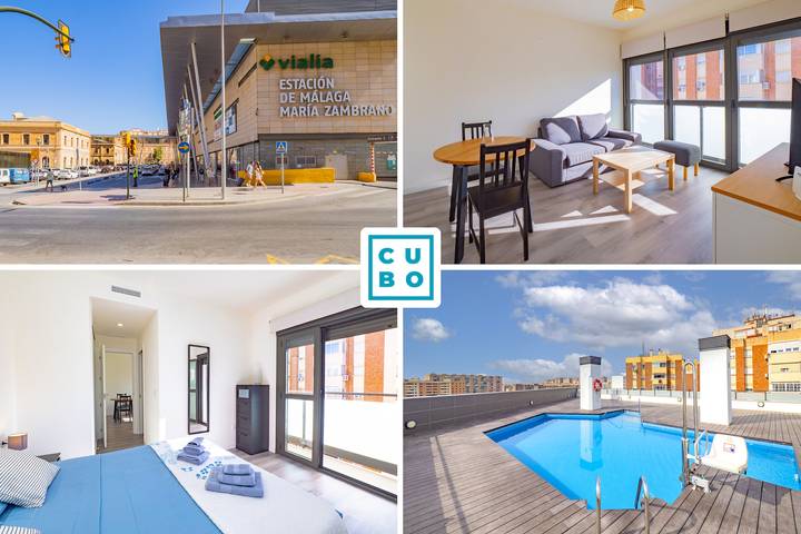 Vakantieappartement voor 2 personen, met balkon in Malaga