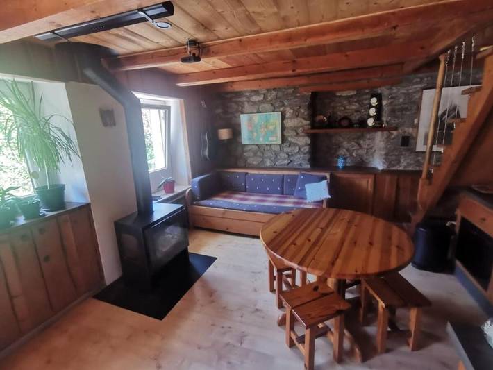 Chalet pour 11 personnes, avec jardin et vue à Brides-les-Bains