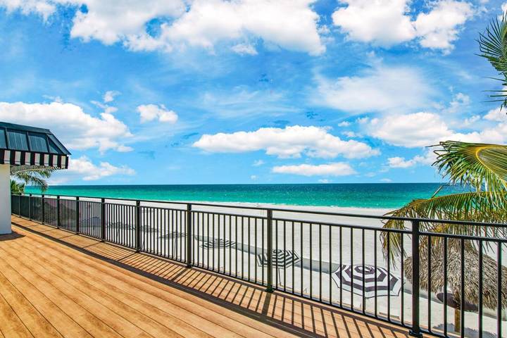 Vakantiewoning voor 4 personen, met zwembad en terras op Anna Maria Island