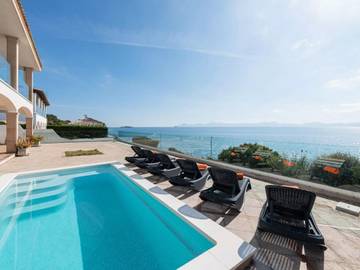 Villa in Cala Poncet, Alcúdia für 10 