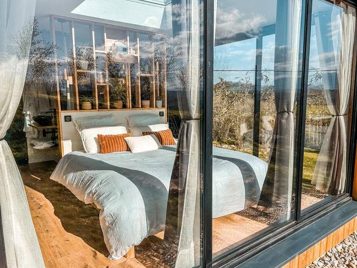 Gîte pour 2 personnes, avec vue et jardin, animaux acceptés à Lasseube - 4