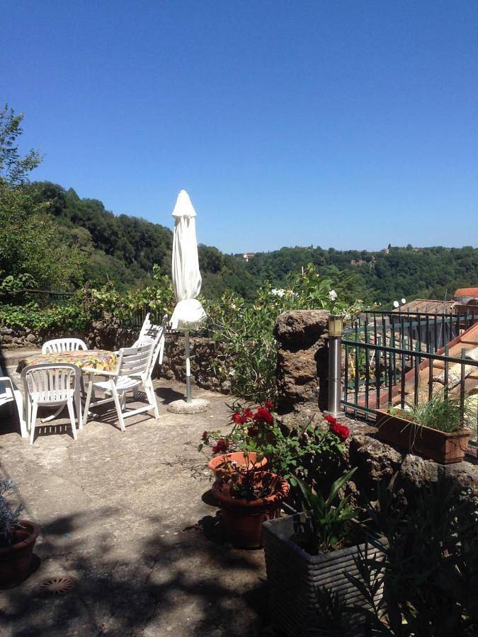 Location de vacances pour 5 personnes, avec Terrasse et Vue à Calcata - 4