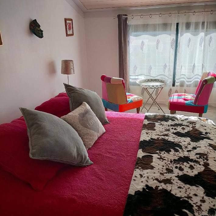 Maison de vacances pour 2 personnes, avec jardin et vue