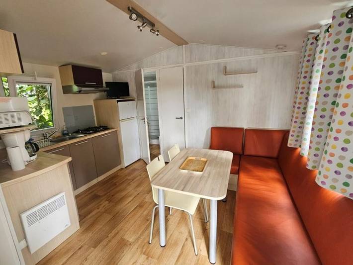 Mobil home pour 6 personnes, avec piscine à Les Grandes-Ventes - 2