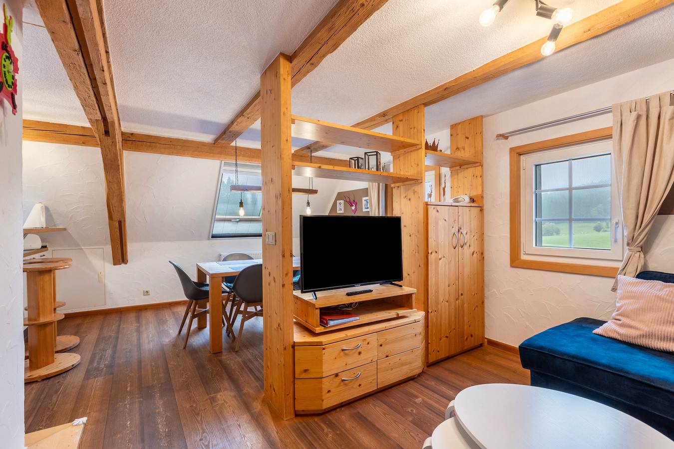 Entire apartment, Apartment 'In the Attic' with Private Terrace, Shared Garden and Wi-Fi in Schwärzenbach, Titisee-Neustadt