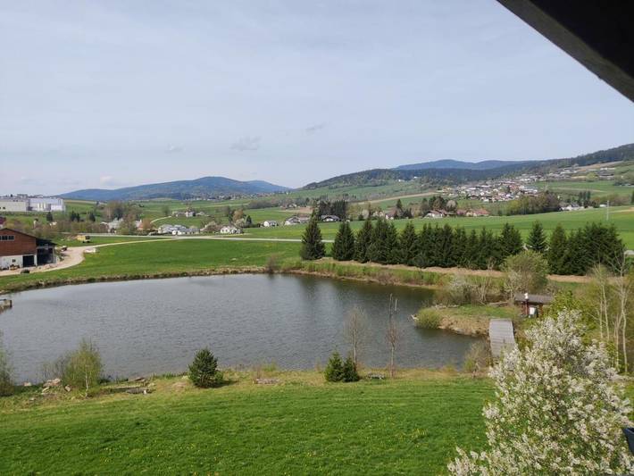 Bungalow für 50 Personen, mit Ausblick und Terrasse sowie Garten und Seeblick, mit Haustier in Oberösterreich