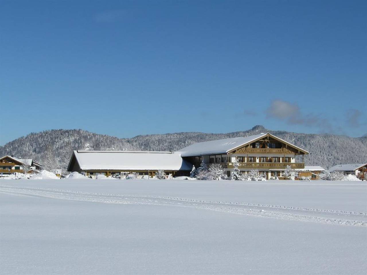 Ganze Ferienwohnung, Ferienhof zum Baur - "Krottenkopf" Fewo/1 Schlafraum/Dusche, Wc in Krün, Bayerische Alpen