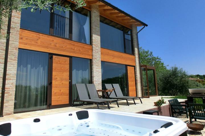Chalet para 20 personas con sauna in Volpago del Montello, Provincia de Treviso