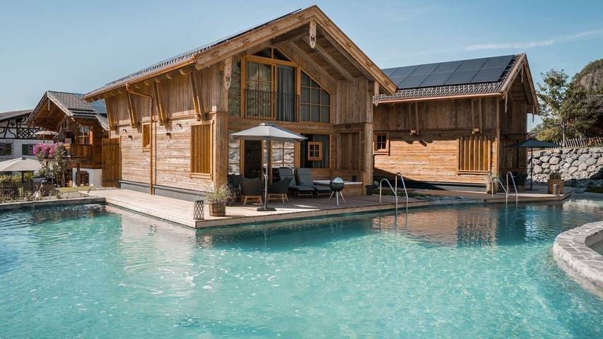 Chalet für 4 Personen, mit Balkon und Sauna in Grünten - 3