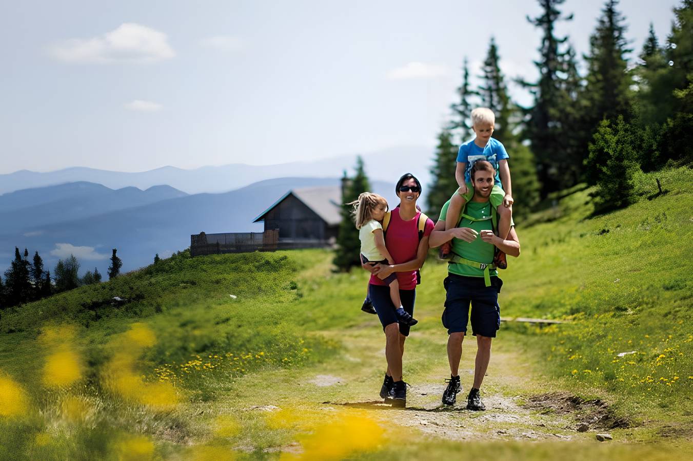 Chalet 'Martina' con vistas a la montaña, terraza privada y Wi-Fi in Stadl an der Mur, Western Upper Styria